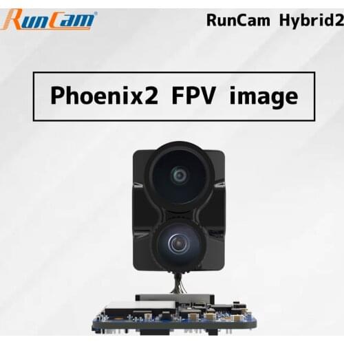 2021 New Upgraded 4K FPV and HD Recording Camera with Dual Lens, FOV 145° , Phoenix 2 Analog SensorRunCam Hybrid 2
