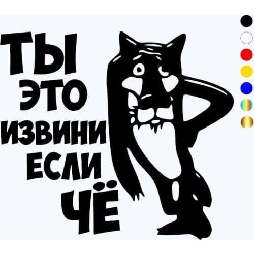 CK2417#17.8*20cm You are this funny car sticker vinyl decal silver/black car auto stickers for car bumper window