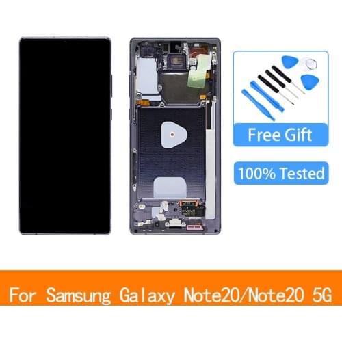 Original For Samsung Galaxy Note205G LCD Display Touch Screen Digitizer Assembly For Samsung Note20 N980 N980F SN980F/DS Display