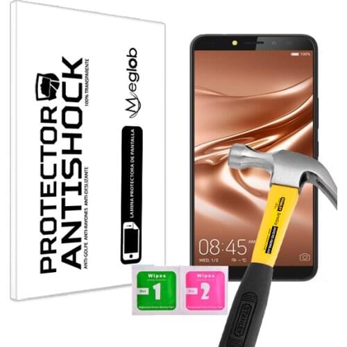 Screen protector Anti-Shock Anti-scratch Anti-Shatter compatible with Tecno Pouvoir 2