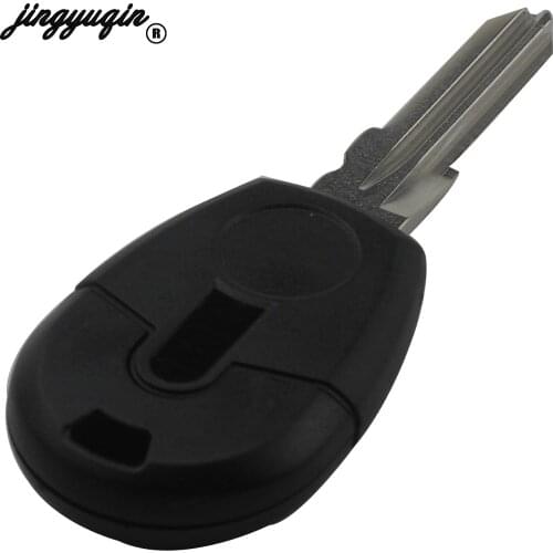 Jingyuqin 15pcs/lot New style Replacement Car Key Shell For Fiat Positron Transponder Key Cover Blank Case Replacement