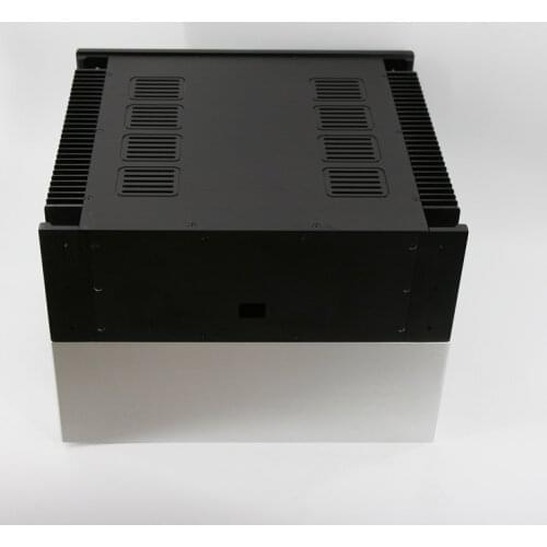 Size W432 H150 D370 Class A power amplifier chassis 4315A DIY Enclosure with Cooling Holes