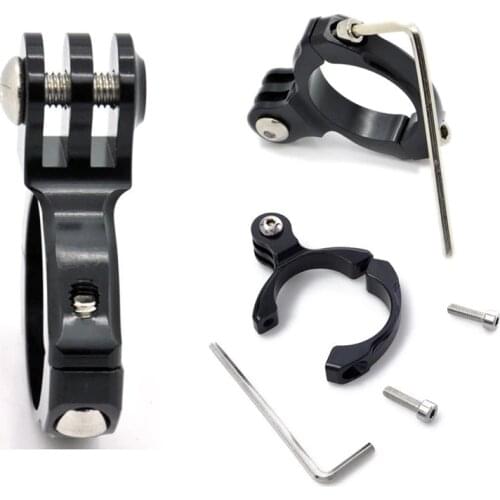 Hot Sale For Gopro Bike Mount Cycle Aluminum Handlebar Clamp Mount for Gopro Hero 1/2/3/3+ Camera Accessories