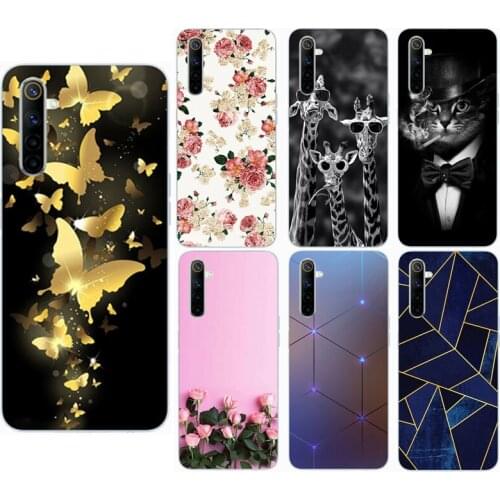 Soft Silicon Lovely TPU Case for Realme 6 Funda Coque Capa Protective Phone Cover For Realme 6 Pro for Realme 6S
