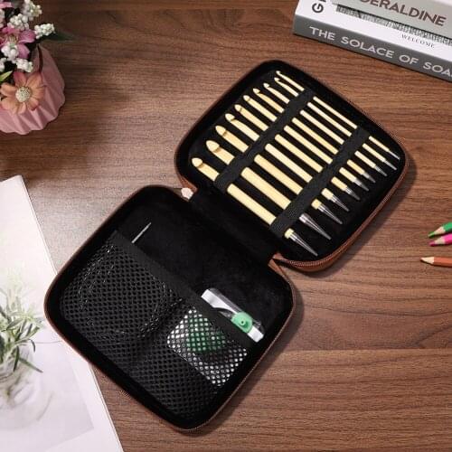 2021 Needles Yarn Sweater Weave Craft Tools Knitting Needles Hooking Set DIY Carpet Crochet Hooks Needlework Tools