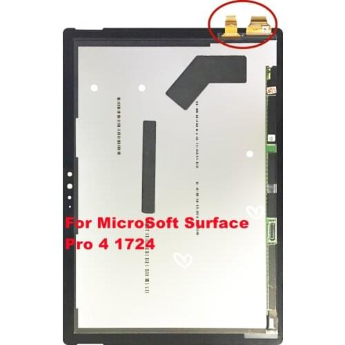 New For Microsoft Surface Pro 4 1724 LCD Display Touch Screen Digitizer Glass Assembly Replacement