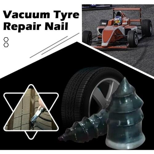 Vacuum Tyre Repair Nail for Car Trucks Motorcycle Scooter Bike Tire Puncture Repair Tool Tubeless Rubber Nails 1/5/10 pcs