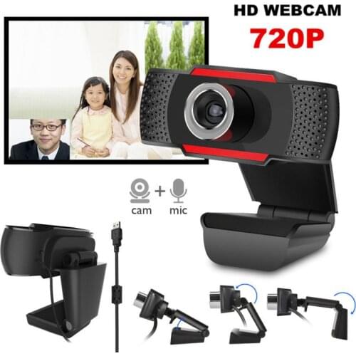 Full HD 1080P Webcam Computer PC Web Camera With Microphone Rotatable Cameras For Live Broadcast Video Calling Conference Work