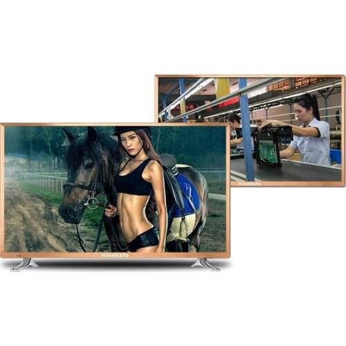 Gold color frame/shell 70‘’ inch led TV television multiple languages android smart wifi iptv DVB-T2 LED television TV