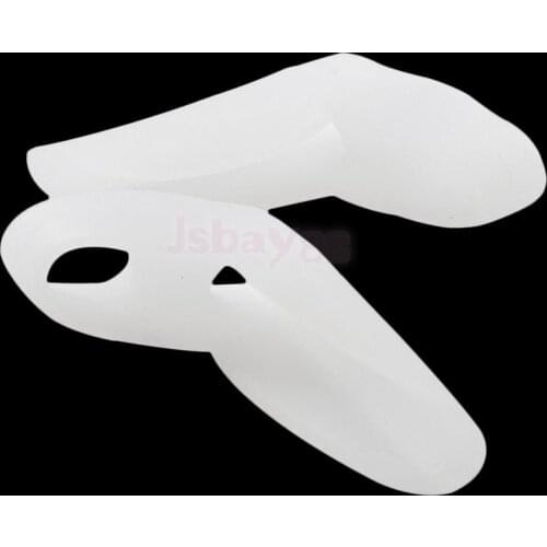 1 Pair Little/Pinkies Toe Finger Gel Straightener Bunion Valgus Protector Adjuster Corrector Silicone Feet Care