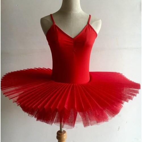 5 Layers Professional Adult Ballet Costume Black/White Ballerina Dance Dress Women Ballet Dance Clothes Girls Ballet Dance Tutu