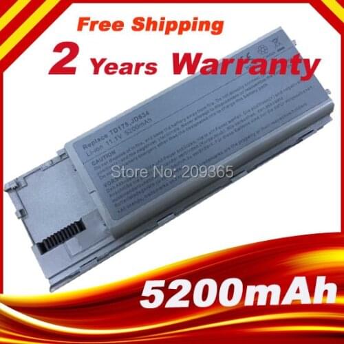 Laptop Battery For Dell Latitude D620 D630 D631 KD491 KD492 KD494 KD495 NT379 PC764 PC765 PD685 RD300 TC030
