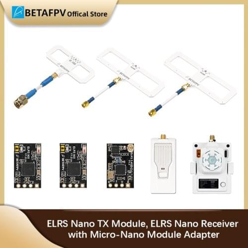 BETAFPV ELRS Nano TX Module with ELRS Nano Receiver 2.4G 915MHz 868MHz and Micro-Nano Module Adapter IN STOCK