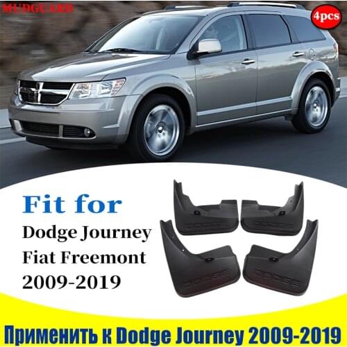Mudflaps FOR Dodge Journey fiat Freemont Mudguards Fender Mud Flap Guard Splash Mudguard Fenders car accessories auto styline
