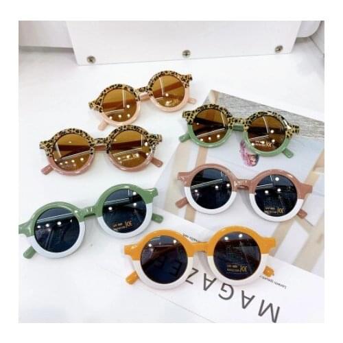 2021 Children Lightweight Sunglasses Baby Boy Girl Round Shape Sunglasses Toys Summer