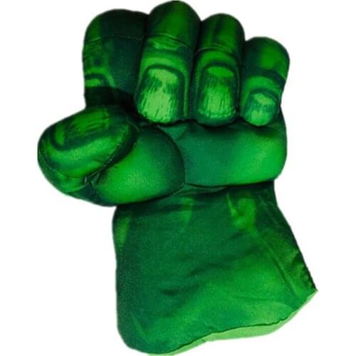 Child Superhero Fist Plush Gloves Performing Props Kid Halloween Cosplay Toys Kids Gift Party