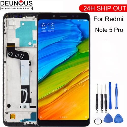 New For Xiaomi Redmi Note 5 Pro LCD Display Touch Screen Panel Test Good Digitizer Assembly Replacement For Xiaomi Redmi Note5