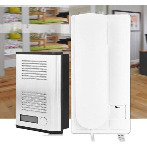 RL-3206B Apartment Home Security Doorphone Audio Doorbell ,2- wire intercom system unlock function