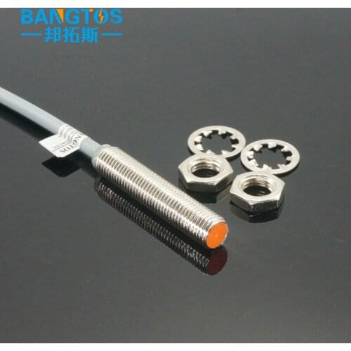 M8 Two-wire Magnetic Induction Proximity Switch Reed Tube Magnetic 24V Magnetic Control Hall Sensor C8-10CO