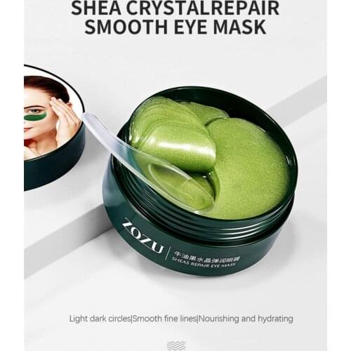 Hot 60pcs Eye Masks Face Masks Avocado Crystal Elastic Remove Dark Circles Eye Bags Removal Reduce Eye Wrinkles Eye Care TSLM1