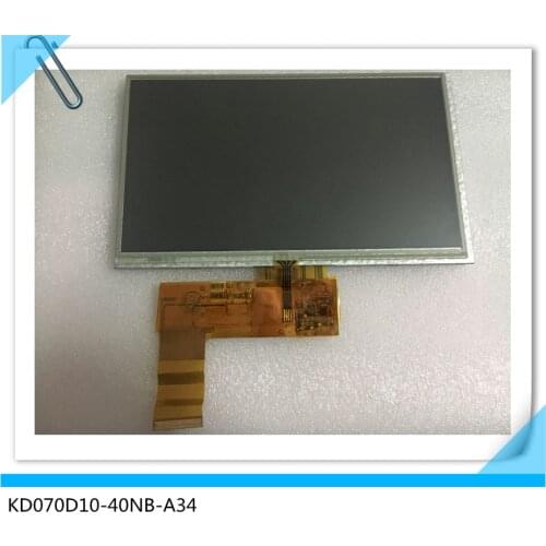 KD070D10-40NB-N34 REV:A 7 inch lcd screen + touch screen 165MM*100MM
