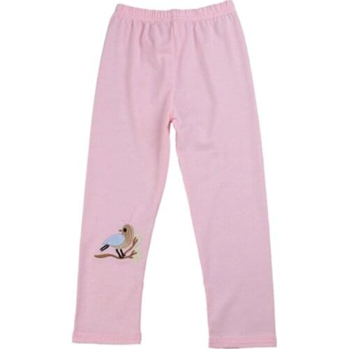 2021 Children Baby Girls Leggings Flower Printed Kids Trousers Casual Pencil Pants Cute Toddler Infant Cotton Soft Pants 1-6T