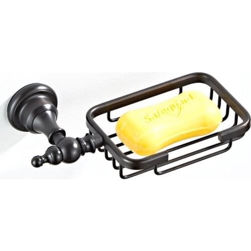 Oil Rubbed Bronze Soap Dishes Wall Mounted Soap Dish Soap Holder Box Soap Basket Holder Bathroom Accessories ZD1647