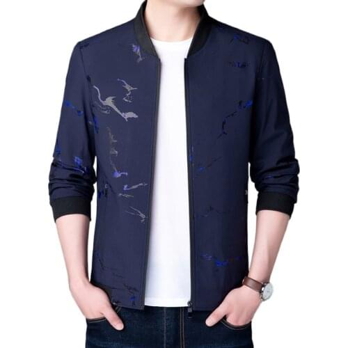 Mens jacket spring 2021 new youth jacket jacket spring and autumn mens casual jacket