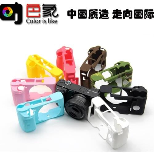 Nice Soft Silicone Rubber Camera Protective Body Cover Case Skin Camera case bag for Sony A6400 A6300 A6500 A6000 A5100 A5000