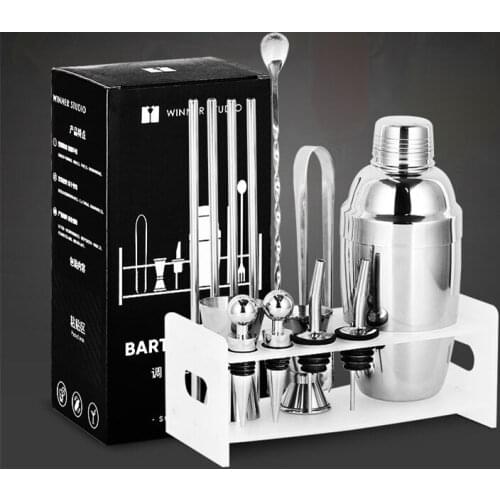 Stainless steel cocktail shaker set shaker cup easy to Cocktail Kit snow grams cup bar tools incorporating convenient