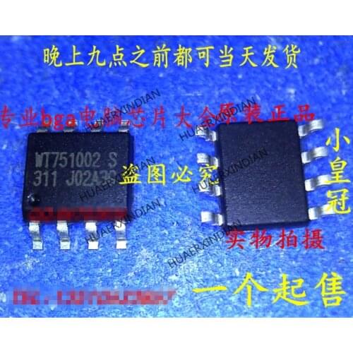 1Pieces new Original WT751002 S WT751002S SOP8 In stock real picture