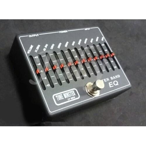 Rock stompbox 10-band balanced stompbox bass guitar effect LY-ROCK