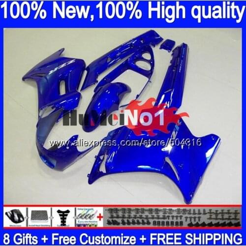 Body kit For KAWASAKI ZZR 250 90 91 92 93 94 99 81MC.14 Glossy blue ZZR-250 90-99 ZZR250 1990 1991 1992 1993 1994 1999 Fairing