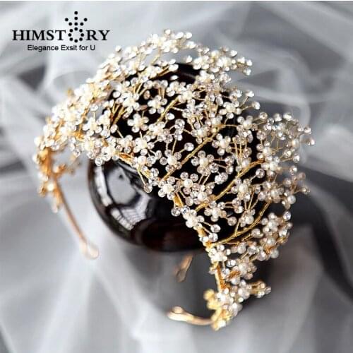 Gorgeous Handmade Oversize Rhinestone Brides Tiaras Crowns Bridals Queen Hairbands Headpieces Wedding Dress Hair Accessories