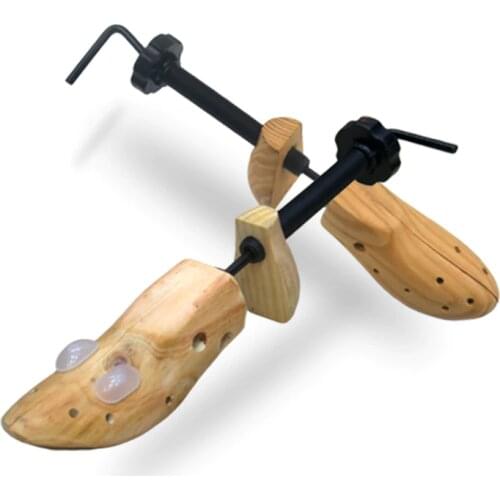 1psc shoe woodend shoe stretcher shoe tree expander adjustable shoe shaper