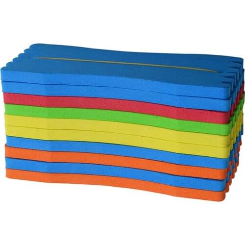 10Pcs Foam Fish Winding Storage Boards Line Fishing Lure Trace Wire Holders Carps Crucian Plate Hook EVA Fishing Tackle