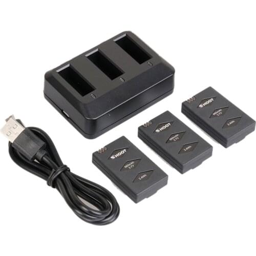 Morpilot 3pcs 3.7V 600mAh 20C Li-po Battery for Parrot Mini Drone Parrot Jumping Sumo Swing Mambo Rolling Spider Hydrofoil Drone