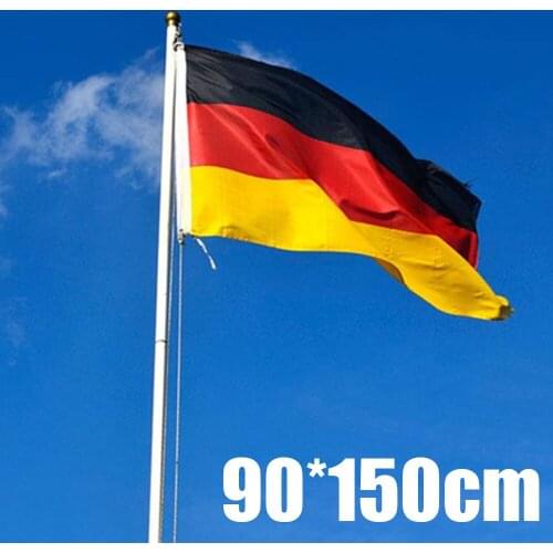 90*150cm 3*5ft Germany Flag Large German National Flag With Hanging Eyelets