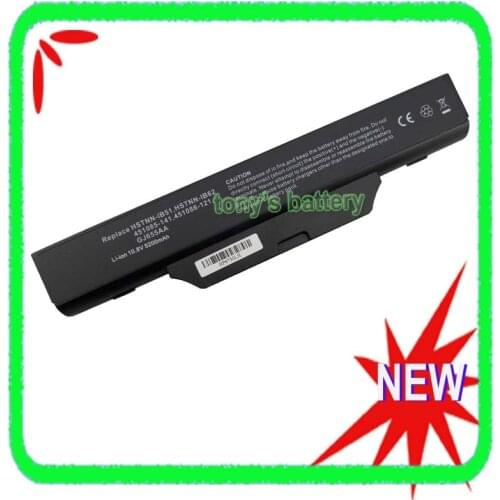 5200mah Battery For HP Compaq 6720 6720s 6730s 6735s 6800 6820 6820S 6830s 550 610 HSTNN-FB52 HSTNN-FB51 HSTNN-IB51