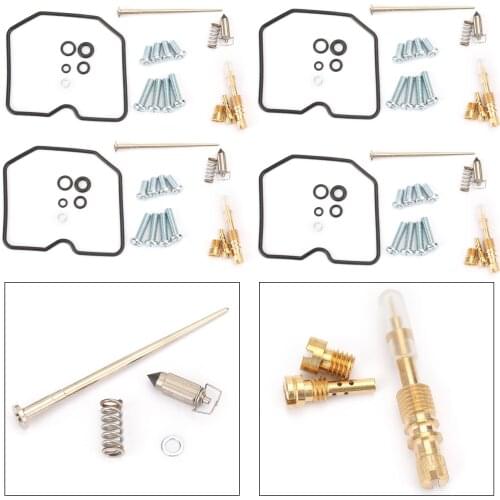 Artudatech Carburetor Rebuild Repair Kit For Kawasaki Ninja 600R ZX600C ZX600F 1995 1997 1996 ZX-6R ZX6R