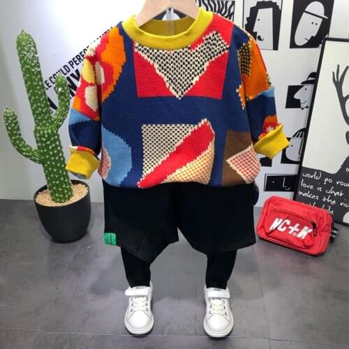 2019 Autumn Winter Childrens Sweaters Baby Boys Girls Cardigan Coats Kids Long Sleeve Sweatshirt Toddler Outwear Coats Sweaters