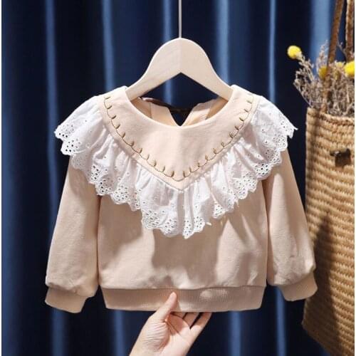 Baby Girls Sweatshirts Spring Autumn Children Hoodies Kids Long Sleeve T Shirts Clothes Tops Pullover For Girl Hoodie Sweater