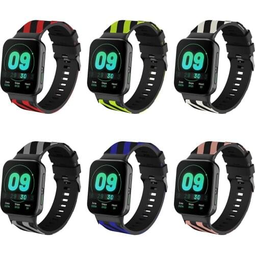 EiEuuk Soft Silicone Watchband Replacement Wrist Strap for Oppo 41mm/46mm Smartwatch Accessory