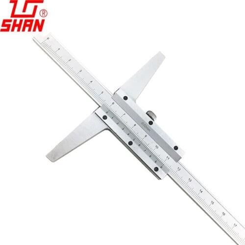 Deep vernier caliper 0-200mm high precision 0.02mm Resolution stainless steel depth gauge depth gauge Measuring tool