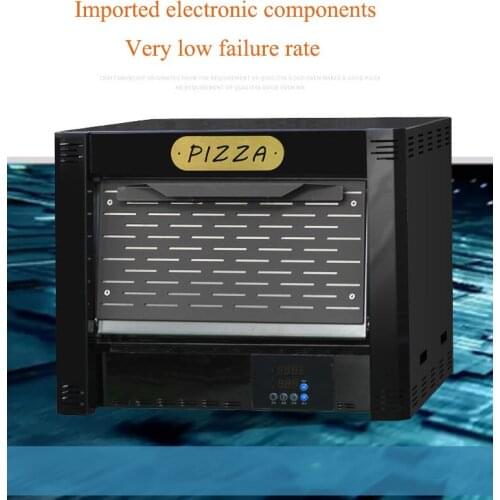 Italian Brick kiln pizza oven Electric Pizza Oven Black Double Layers Pizza Baking Oven machine Pizza bread/cake/fruit pie/maker
