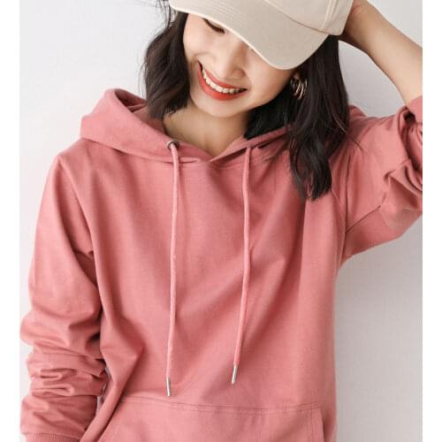 Autumn And Winter New Hooded Sweater WomenS Pullover Loose Korean Casual Solid Color Men And Women The Same Hoodie