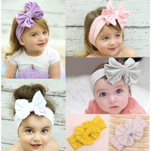 New Baby hair bow flower Headband ribbon Hair Band Handmade hair accessories for children newborn toddler