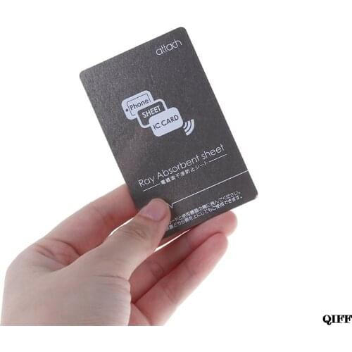 Drop Ship&Wholesale Anti-Metal Magnetic NFC Sticker Paster for Cell Phone Bus Access Control Card IC Card Protection June 11