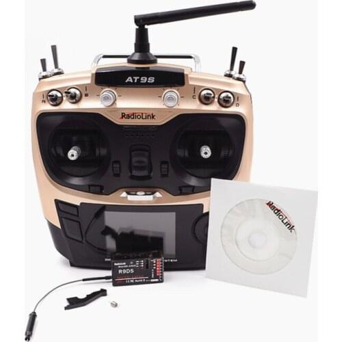 Radiolink AT9S R9DS Radio Remote Control System DSSS & FHSS 2.4GHz 9 Channel Transmitter & Receiver