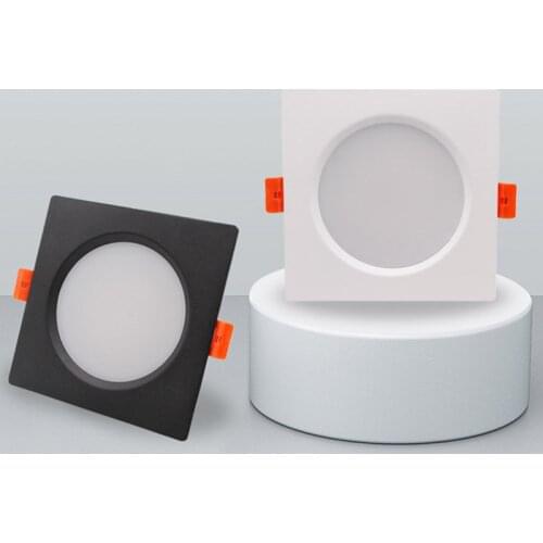 LED 12W Ceiling Lamp Square Dimmable Downlight 3W 5W 7W 9W Recessed Spot light Built-in focos 230v 240v Indoor Home Lighting